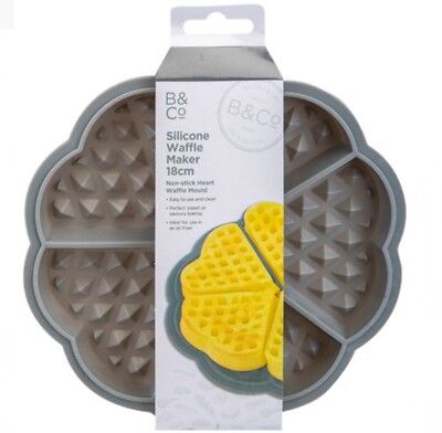 Air Fryer Waffelform Silikon Maker Pfanne Wiederverwendbar Antihaft Backblech