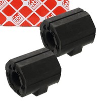 2X febi 02757 Stabilisatorlager FüR VW Polo Derby 86 86C Audi 50 (863) Vorne