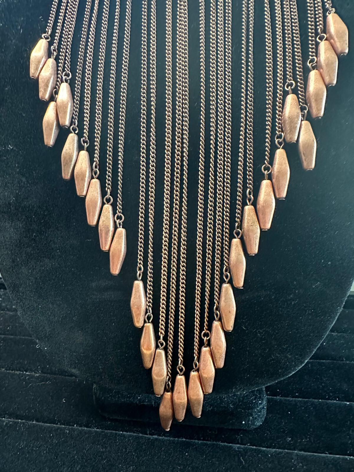 Hiedi Klum Signed, Adjustable Statement Copper Bi… - image 2