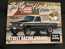 Billy Hoskinson Signed Street Outlaws Promo Card 2024 PRI Show