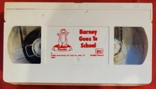 The Lyons Group Barney: Barney Goes to School VHS 1990