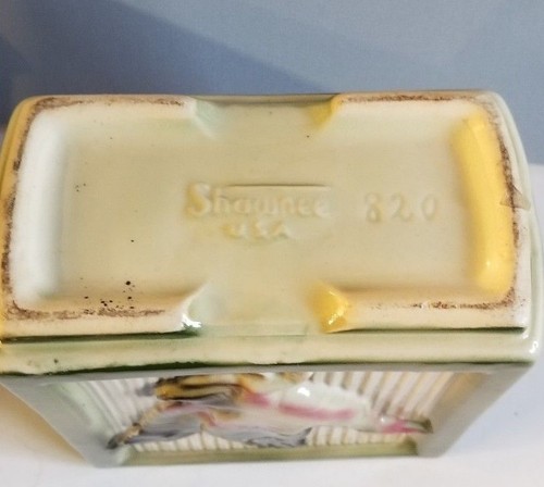 Vaso/piantana vintage Shawnee USA #820 Flying Mallard - Foto 3 di 4