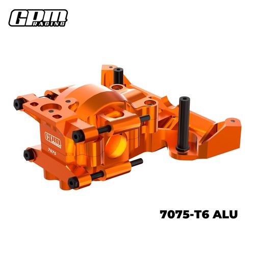 GPM 7075 Alloy Front Upper And Lower Bulkhead For TRAXXAS Mini Maxx / Mini XRT - Picture 10 of 12