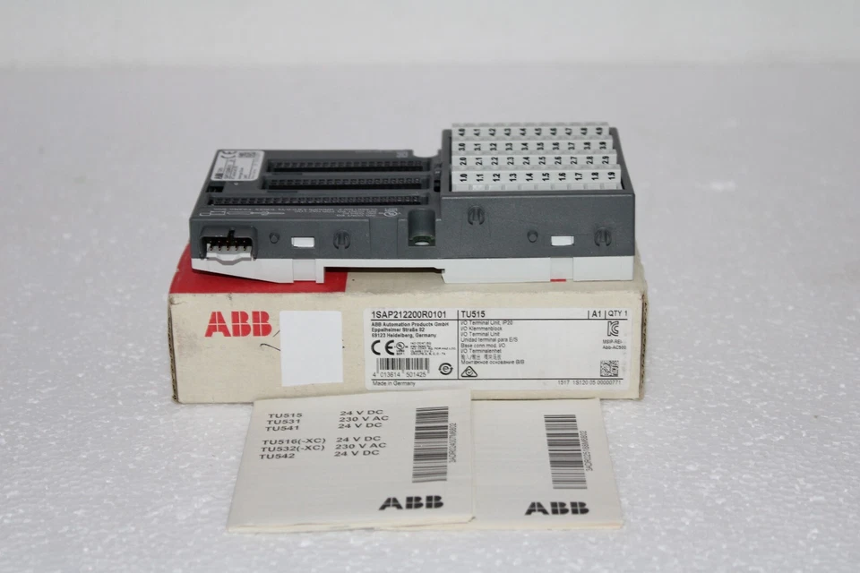 ABB 1SAP212200R0101 TU515 I/O Terminal Unit IP20 - Image 2 of 4