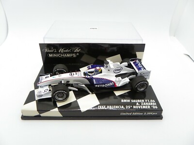 P.M.A F1 1/43 S.ベッテル　ザウバー　F1.06 Bmw Sauber F1.06 Alex Zanardi Test Valencia 2006 1/43 Minichamps