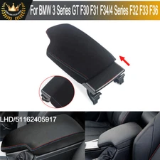 Alcantara Armrest Box Console Lid Cover For BMW 4 3GT F30 F31 F32 F33 F34 F36