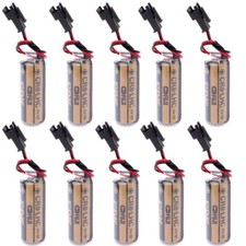 10Pcs FUJI FDK CR8.LHC 17450 3V 2600mAh Automatic Flusher Urinal sensors Battery
