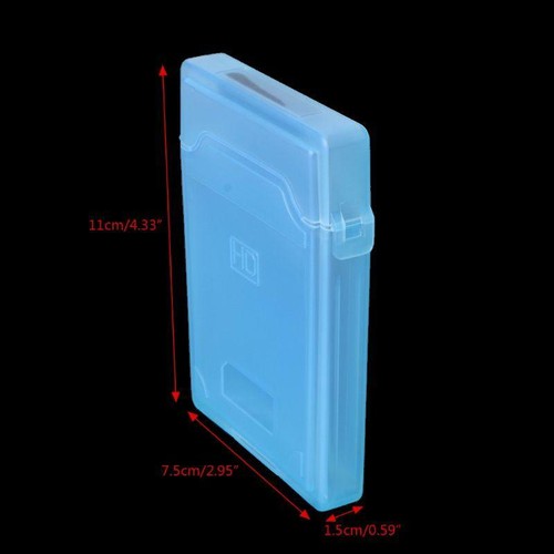 2.5'' Hard Disk Case Sata IDE Mobile External HDD Enclosure Cover Box Shockproof - Photo 2/13