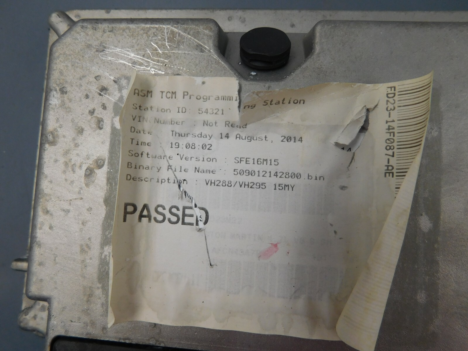 2015 14 - 18 Aston Martin V12 Vantage S Transmission Shift ECU #1954 C4