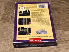 Street Fighter 2010 The Final Fight Nintendo Nes Complete CIB Good Condition