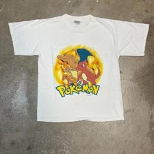 Vintage 2000 Nintendo Pokemon Charizard t-shirt youth size XL