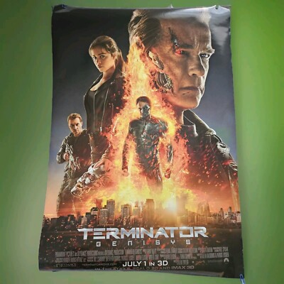 Terminator Genisys (2015) Original 27x40 Movie Poster D/S Rolled, Schwarzenegger