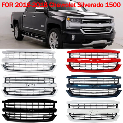 LTZ High Country Style Front Bumper Grille For 16-2018 Chevrolet Silverado 1500