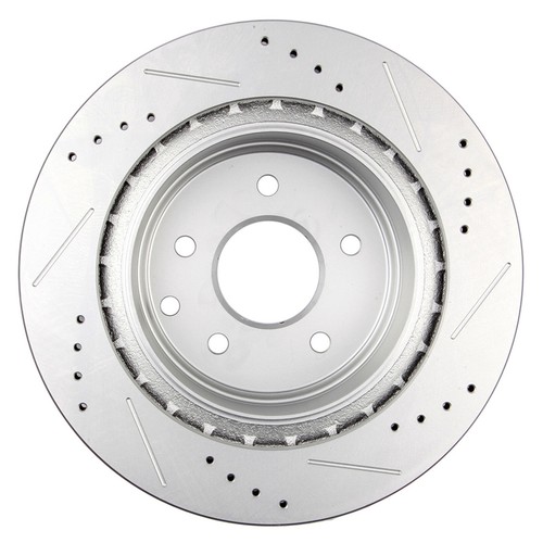 FOR INFINITI EX35 G35 M45 NISSAN MAXIMA 370Z REAR BRAKE ROTORS AND CERAMIC PADS - Picture 5 of 6
