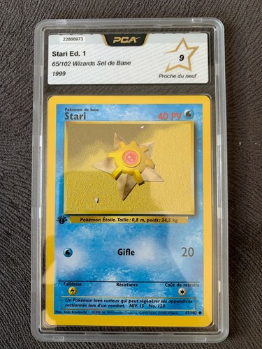 Carte Pokémon COMMUNE Goupix 68/102 Set de Base Édition 1 Wizards FR