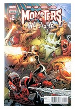 Monsters Unleashed #2 (2017 Marvel Comics) Cullen Bunn & Greg Land Cover! NM-