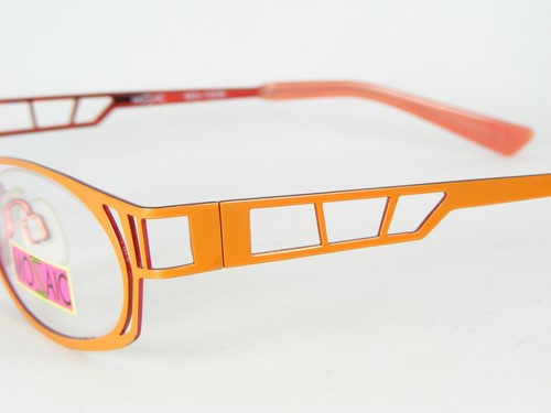 NEW MOZAIC MO-1006 G6 1 ORANGE /RED UNIQUE RARE EYEGLASSES GLASSES 48-18-135mm - Picture 5 of 11