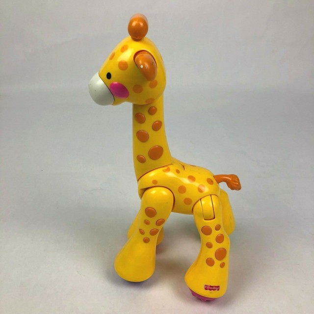 1 FisherPrice Amazing Animals Click Joint Toys Zoo Giraffe eBay