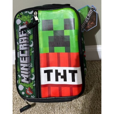 Minecraft Kaboom TNT Insulated Lunch Tote New with Tags