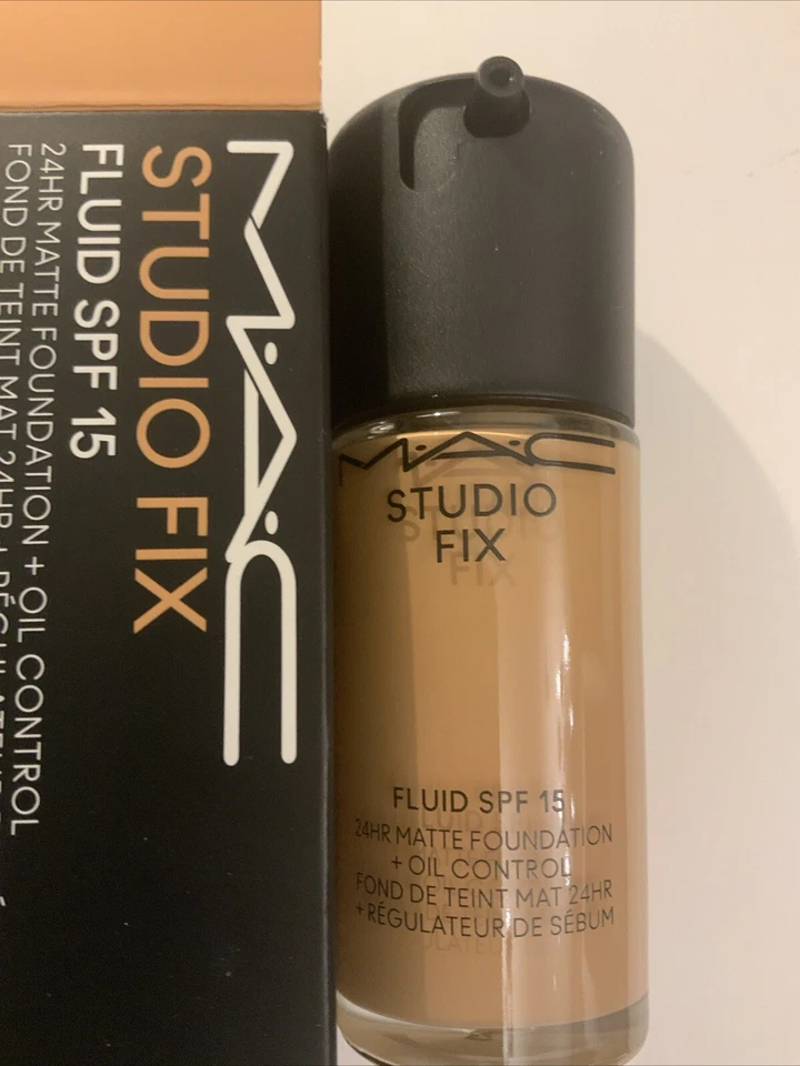 Mac Studio Fix Fluid Foundation Shade C5 30ml SPF 15 New & Boxed - Image 2 of 4