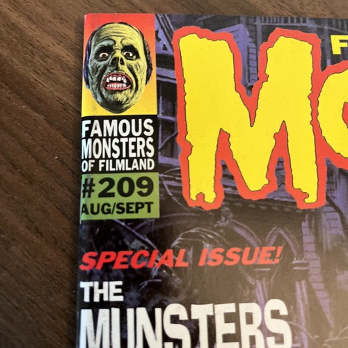 1995 Aug/Sept Famous Monsters Of Filmland #209 Magazine NrMt. No Mailing Label - Picture 8 of 8