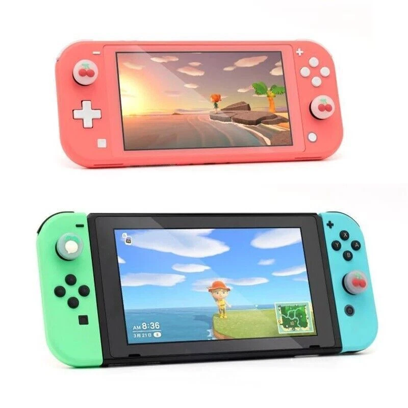 Joy-con Cherry Thumb Stick Grip Cap For Nintendo Switch NS Lite Joystick Cover - Image 2 of 4