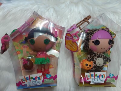 LALALOOPSY Littles KIWI TIKI WIKI Doll & WHISKER'S LION'S ROAR's Doll, 7'' *New