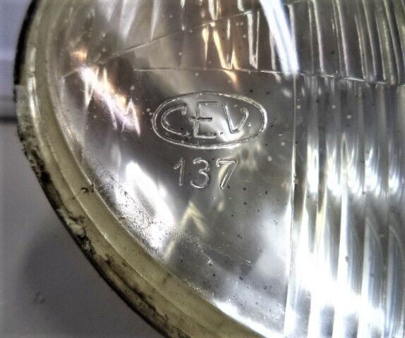 68 69 SEARS PUCH 250 TWINGLE HEADLIGHT HEAD LIGHT PAGANI ITALY AHRMA SCRAMBLER