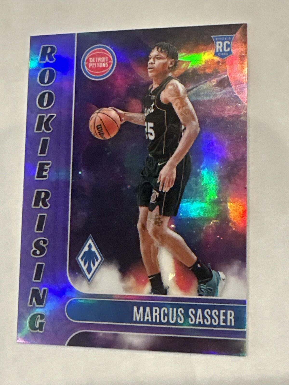 2023-24 Phoenix Basketball Rookie Rising Marcus Sasser RC Purple SP 13/75