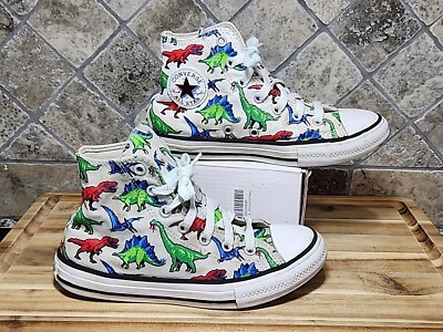 Converse Chuck Taylor All Star Dinosaur Sneaker 670349F Shoes Junior Size  US