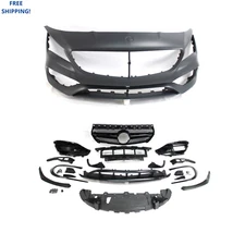 45AMG front bumper cover grille facelift kit for 2017-19 CLA 250 W117 c117