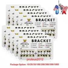 Dental Orthodontic Brackets Braces Metal Mini Roth.022 Hooks 3 4 5 FDA