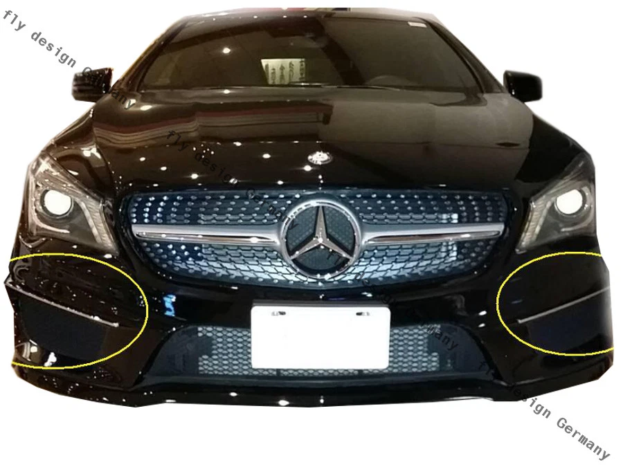 Flaps passend für Mercedes Benz CLA Coupé W 117, CLA45, Auto-Sport-Heckdiffusor - Bild 3 von 4