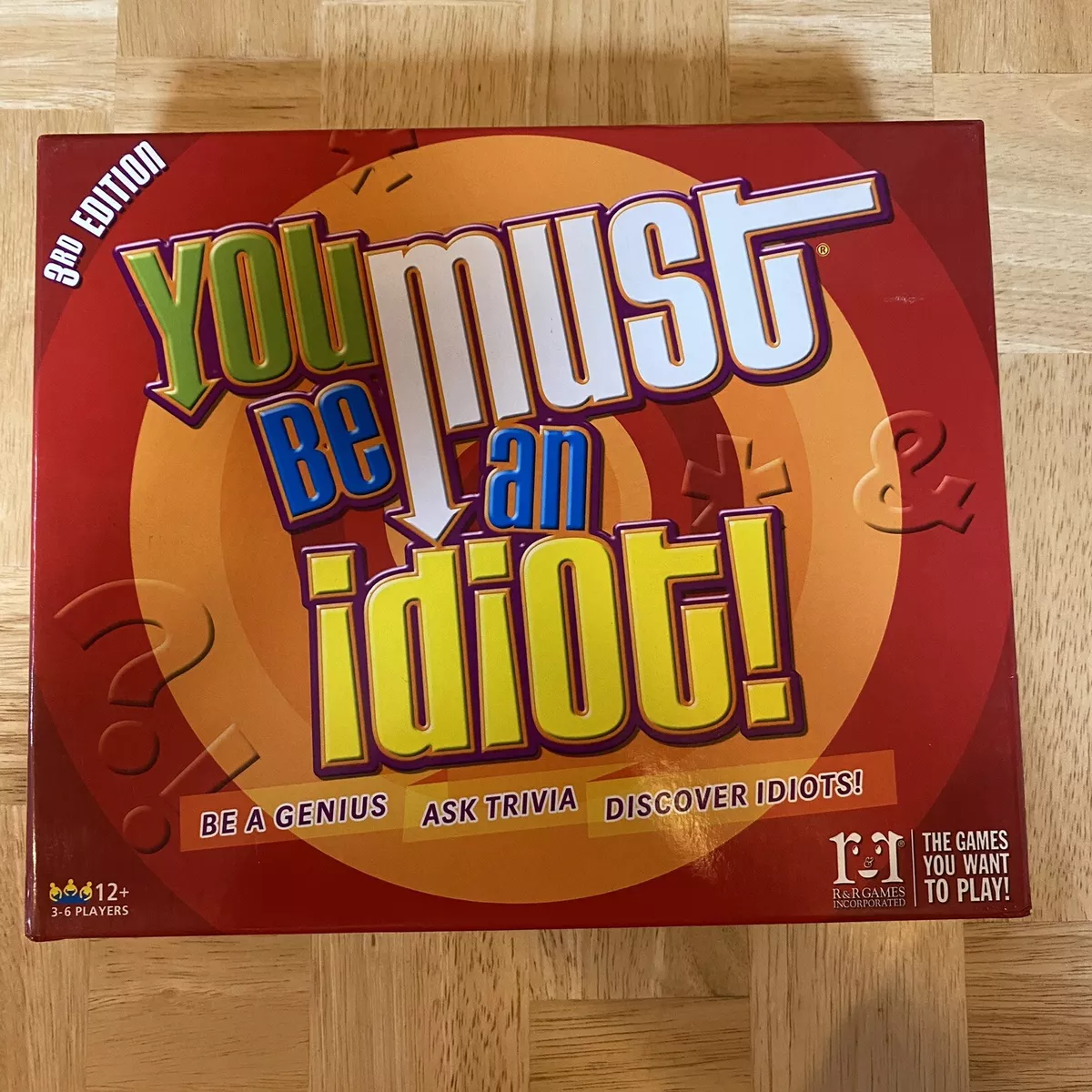 You Must Be An Idiot Trivia Game Overview