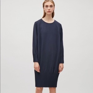cos dress navy