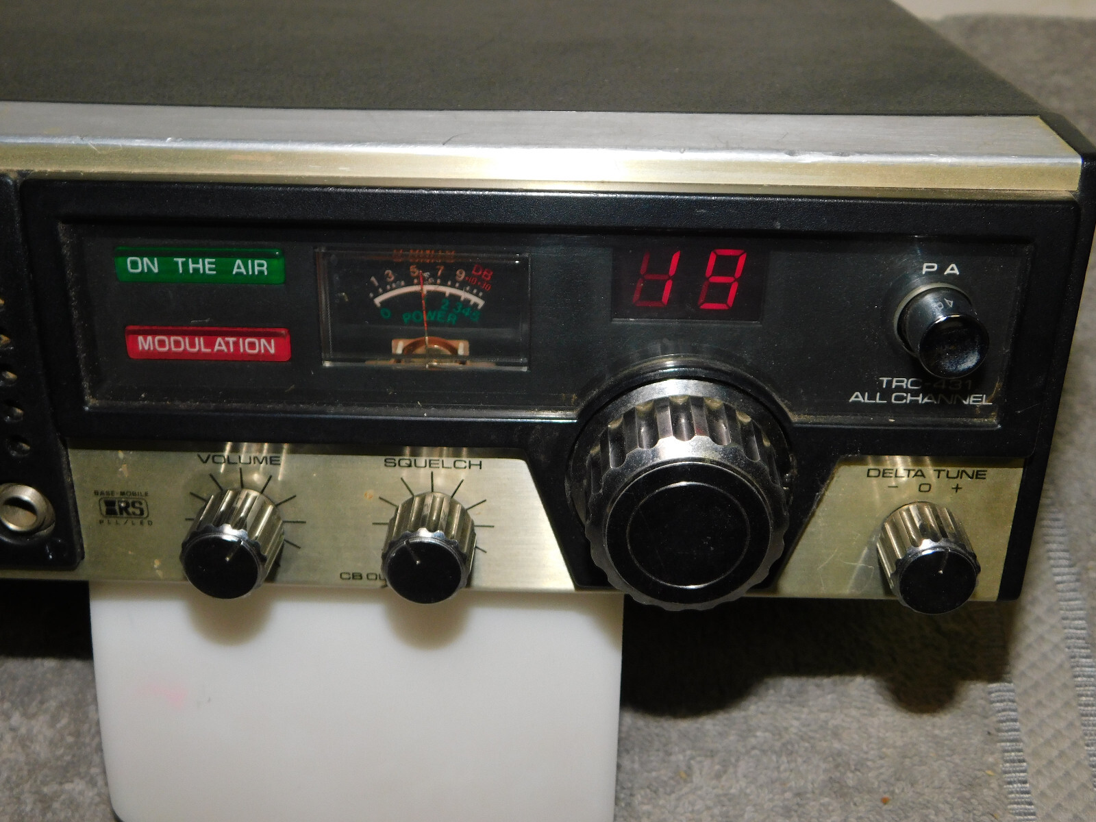 Vintage Realistic Navaho TRC431 CB Radio Base Station eBay