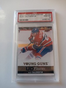 2013-14 Upper Deck Alex Galchenyuk Young Guns Canvas PSA 10 Gem Mint #C239 Rc YG