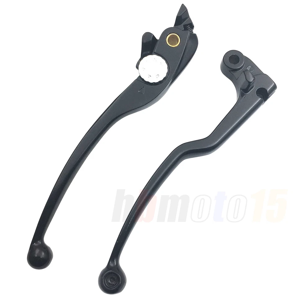 Black Brake Clutch Hand Levers Slender Aluminum For 2003 - 2006 CBR 600 RR  - Imagem 2 de 4