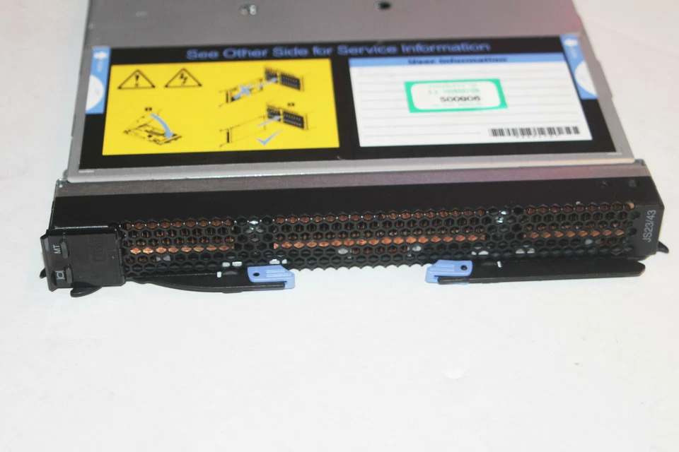 IBM BladeCenter J23 / 43 7778 23X Blade 4 way - 2x Dual 4.2ghz Xeon, 64gb Memory - Image 2 of 4
