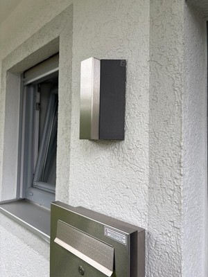 Wand Außenleuchte, Albert, 2 x QT 14, 230 VOLT, max. 2 x 40 Watt,  IP 44