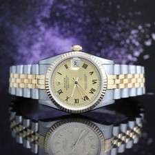 Rolex Datejust Medium Stahl / Gold Ref: 68273 mit Rolex Box & Papiere von 1991