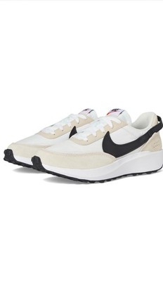 NEW Nike Waffle Debut Beige/Black Casual Sneakers Wns Shoes Size 8.5 DH9523-102