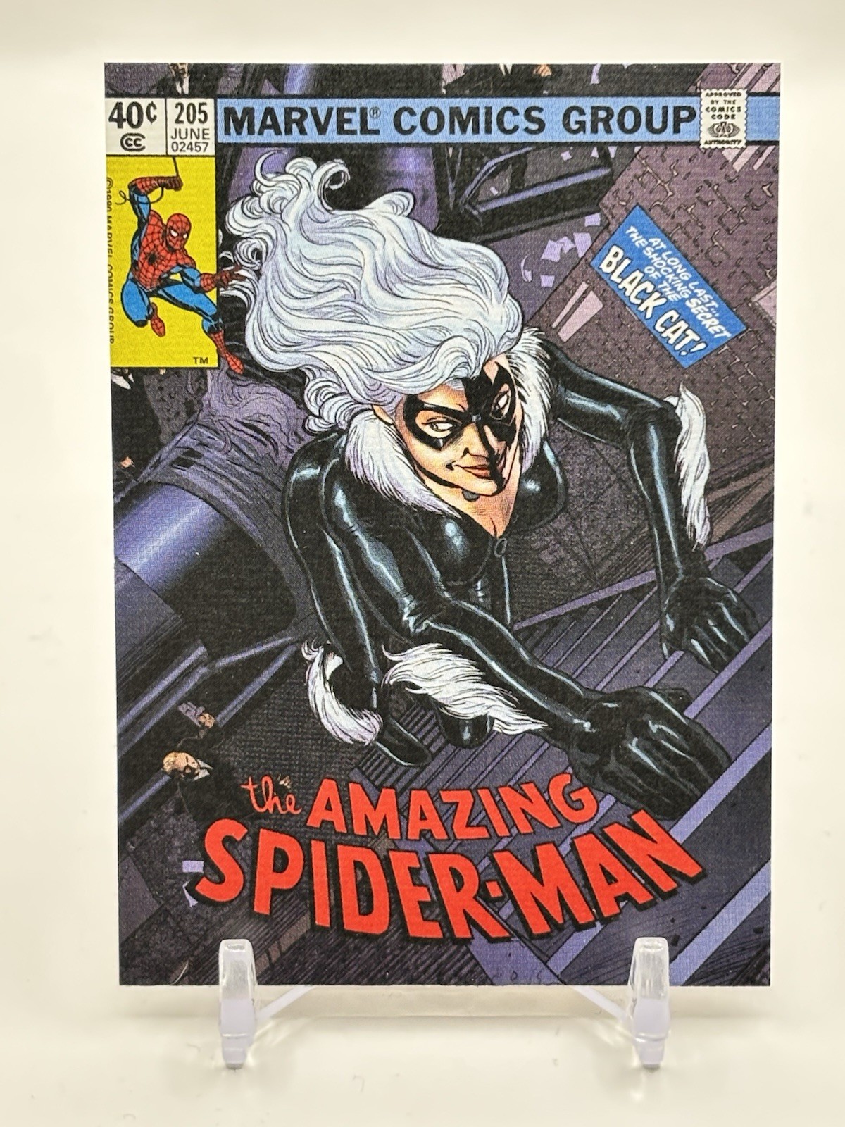 #49 BLACK CAT 2024 Upper Deck Marvel Renditions Spider-Man