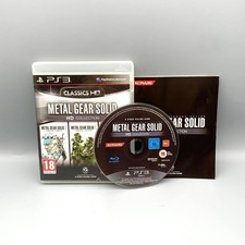 METAL GEAR SOLID HD COLLECTION PS3 Sony Playstation 3 COMPLETO PAL MULTILINGUA