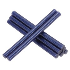 4x0.27 Inch Glitter Hot Glue Sticks, 8 Pcs Hot Glue Gun Sticks, Sapphire Blue