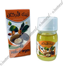 Huile d'Argan 100% Pure & Naturelle 30ml Argan Oil, Aceite de Argán