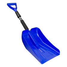 Manufacturer Varies Snow Shovel, 8 1/2 in W x Plastic Blade, 30 in L Plastic