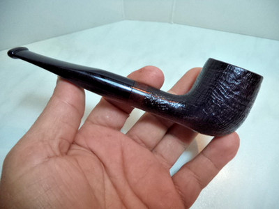 PIPE NERONE BY MOLINA IN RADICA LISCIA BRIAR MADE IN ITALY EC 23 NUOVA