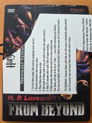 From Beyond DVD H P Lovecraft Stuart Gordon Dragon Film FSK 18