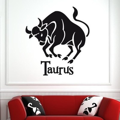Stier Sternzeichen Sternzeichen Horoskop Wandbild Aufkleber